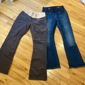 GAP - Olive Cords and Jeans